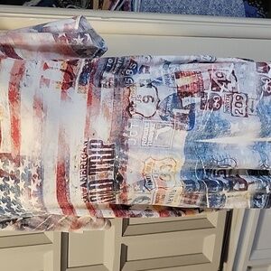 Essentials Red-Trimmed Apparel fun road trip tee shirt